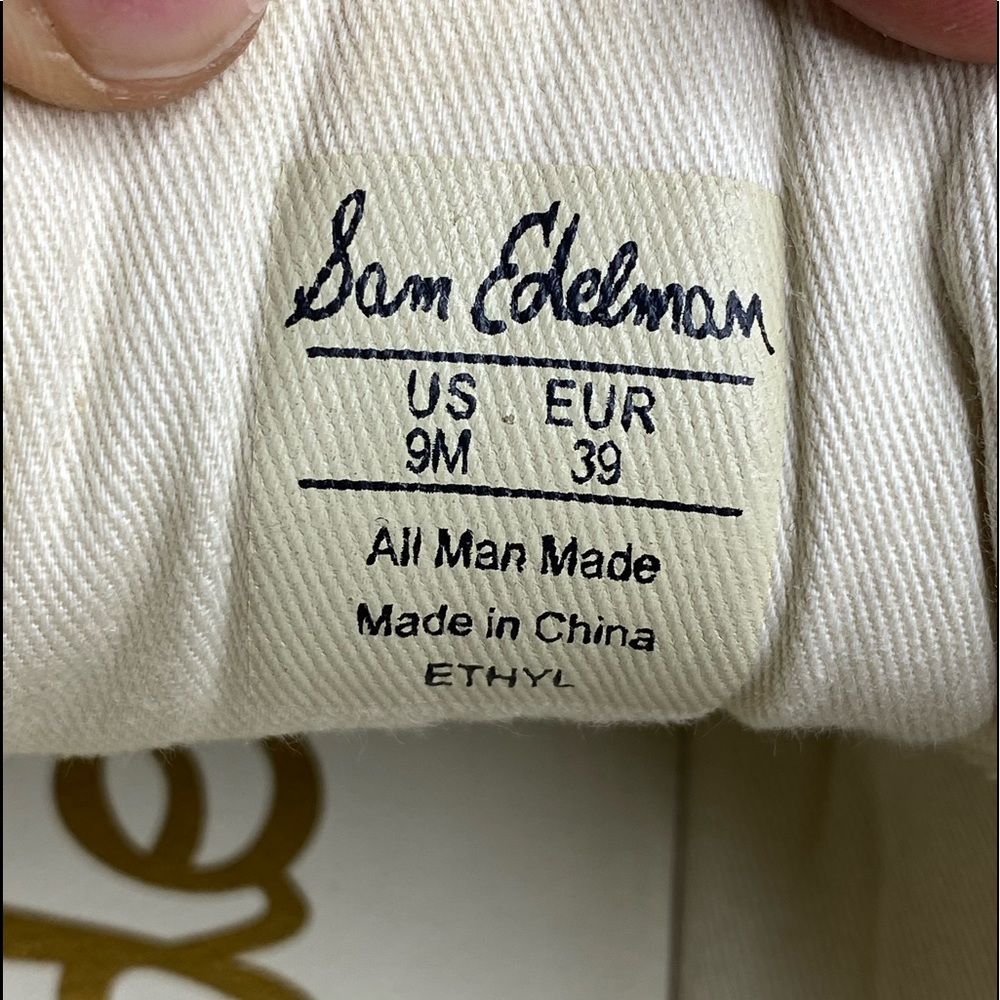 Sam Edelman Ethyl woman sneakers shoes size 9M - Picture 10 of 12